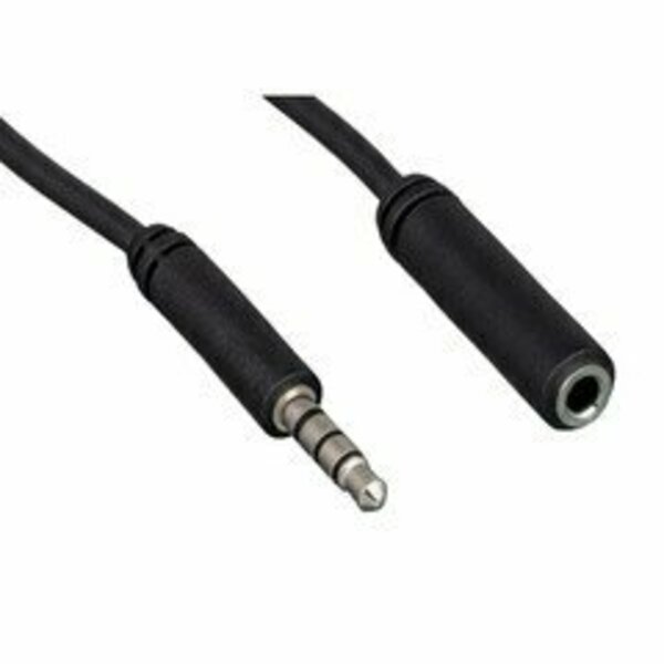 Swe-Tech 3C 3.5mm Stereo Extension Cable, 3.5mm Male to 3.5mm Female, TRRS Mic Cable 12 foot FWT10A1-40212